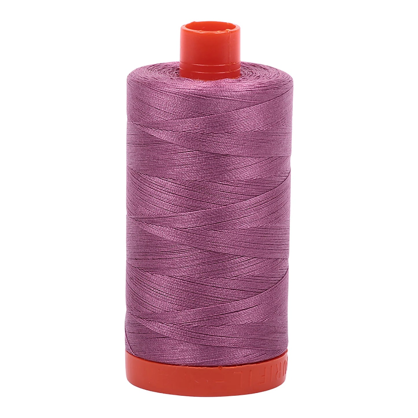 Mako Cotton Thread Solid 50wt 1422 yard spool Wine A1050-5003