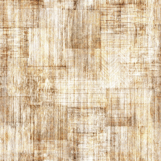 Into The Woods by Dan Morris Wood Texture Blender Driftwood 30840A Cotton Woven Fabric