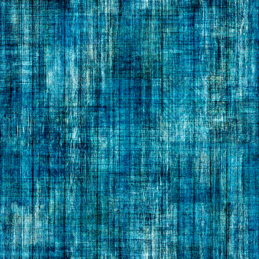Into The Woods by Dan Morris Wood Texture Blender Teal 30840Q Cotton Woven Fabric