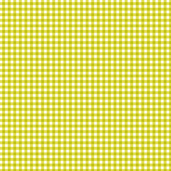 PREORDER ITEM-EXPECTED MARCH 2026: Ghostly Garden by K P Creates Bitty Gingham Green A-10199-G Cotton Woven Fabric
