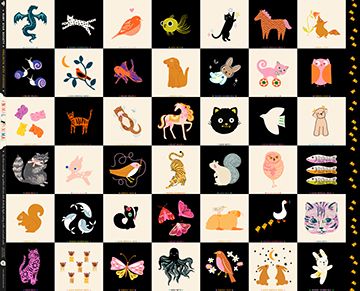 Preorder May 2027: Projects With a Purpose 2027 Animal Panimal 36" Panel Multi RS5234 11 by RSS