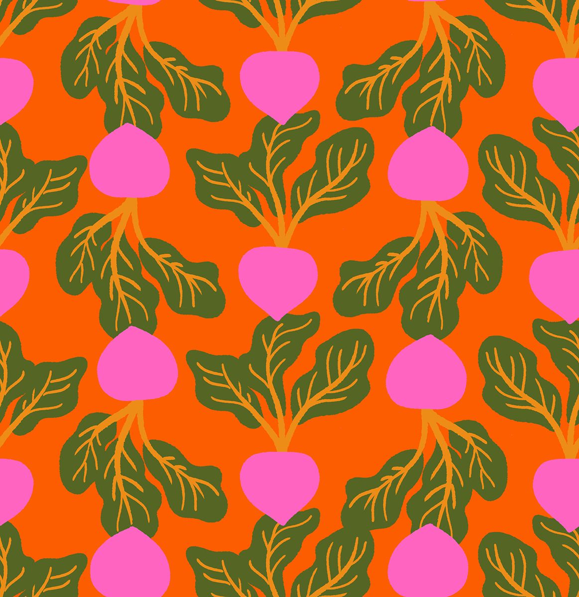 Preorder March 2027: Sparkle Shopper Vegetables Radishing Florida RS0128 12 by Melody Miller