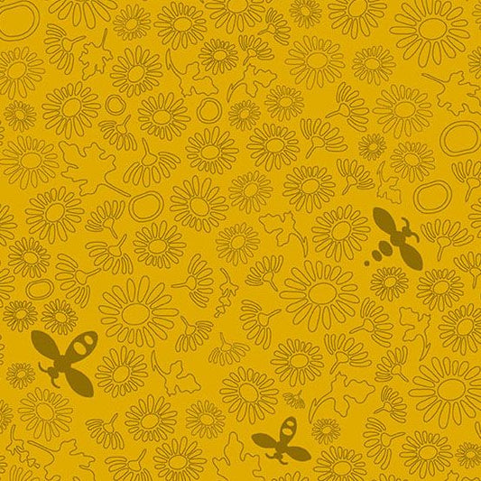 Preorder September 2026: Color Camp Sun Bee Honey 10431-Y by Alison Glass