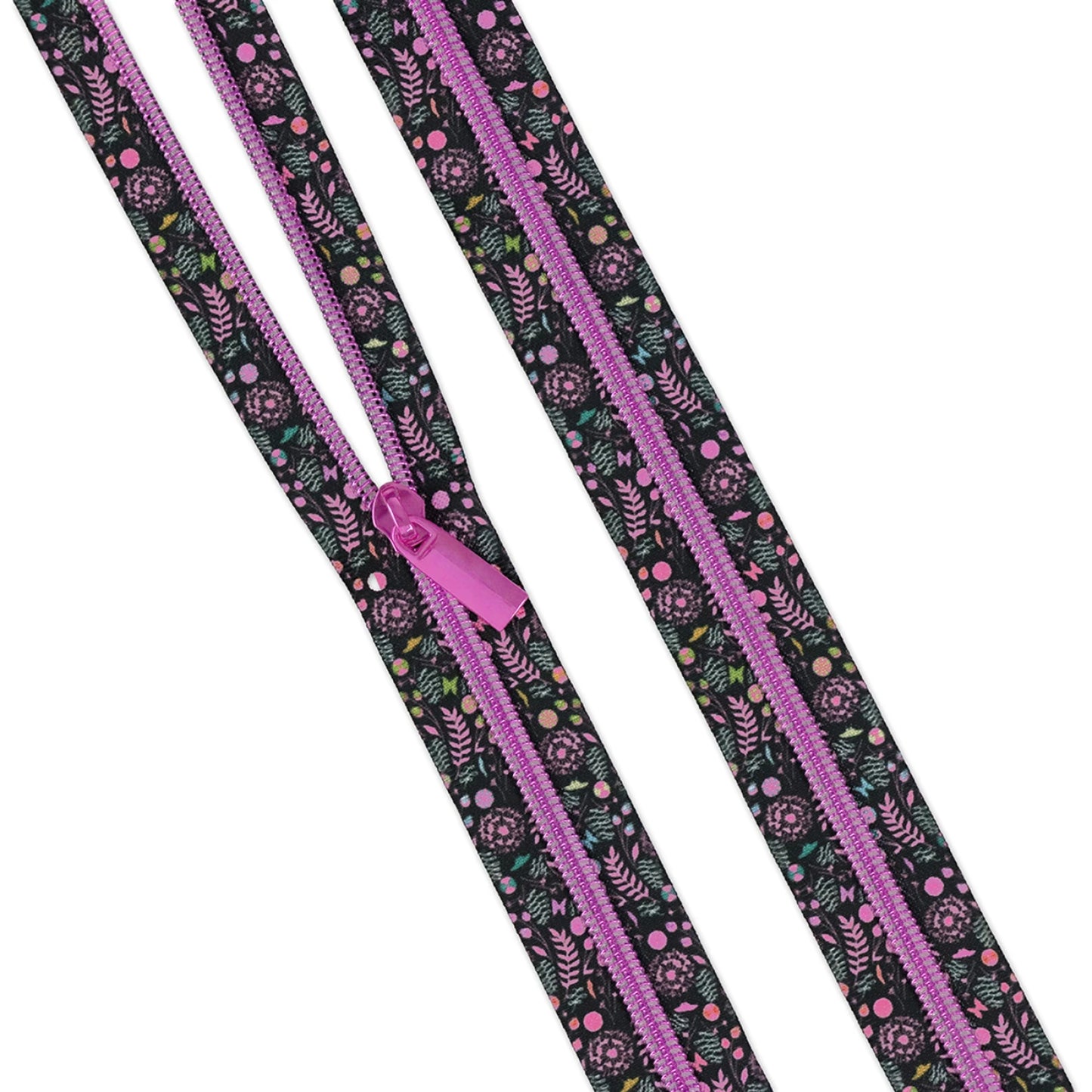 Preorder July 2026: Tula Pink Prince Charming Sallie Tomato: 3 yds of #5 Zippers Dandelion  ZBY5C141