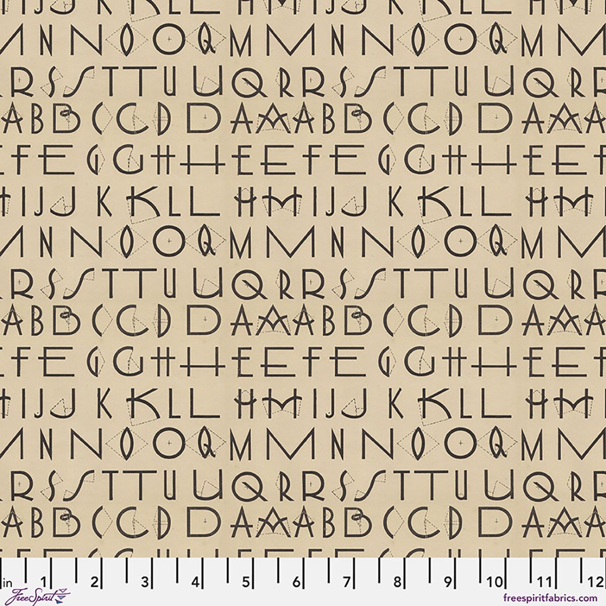 Preorder April 2026: Palette Canvas Cloth Charcoal Typography CC Canvas CCTH032.CHARCOAL by Tim Holtz