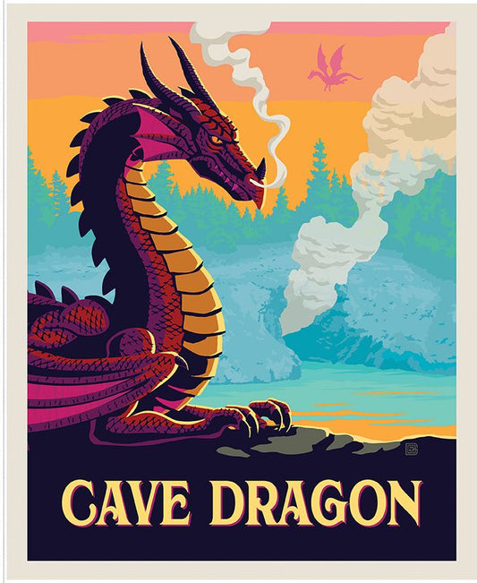 Preorder May 2027: Legends of the National Parks 2 Cave Dragon Panel PD19165-PANEL