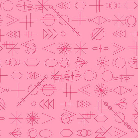 Preorder September 2026: Color Camp Bloom Glass GameDay Light Strawberry 10430-E by Alison Glass