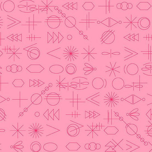 Preorder September 2026: Color Camp Bloom Glass GameDay Light Strawberry 10430-E by Alison Glass