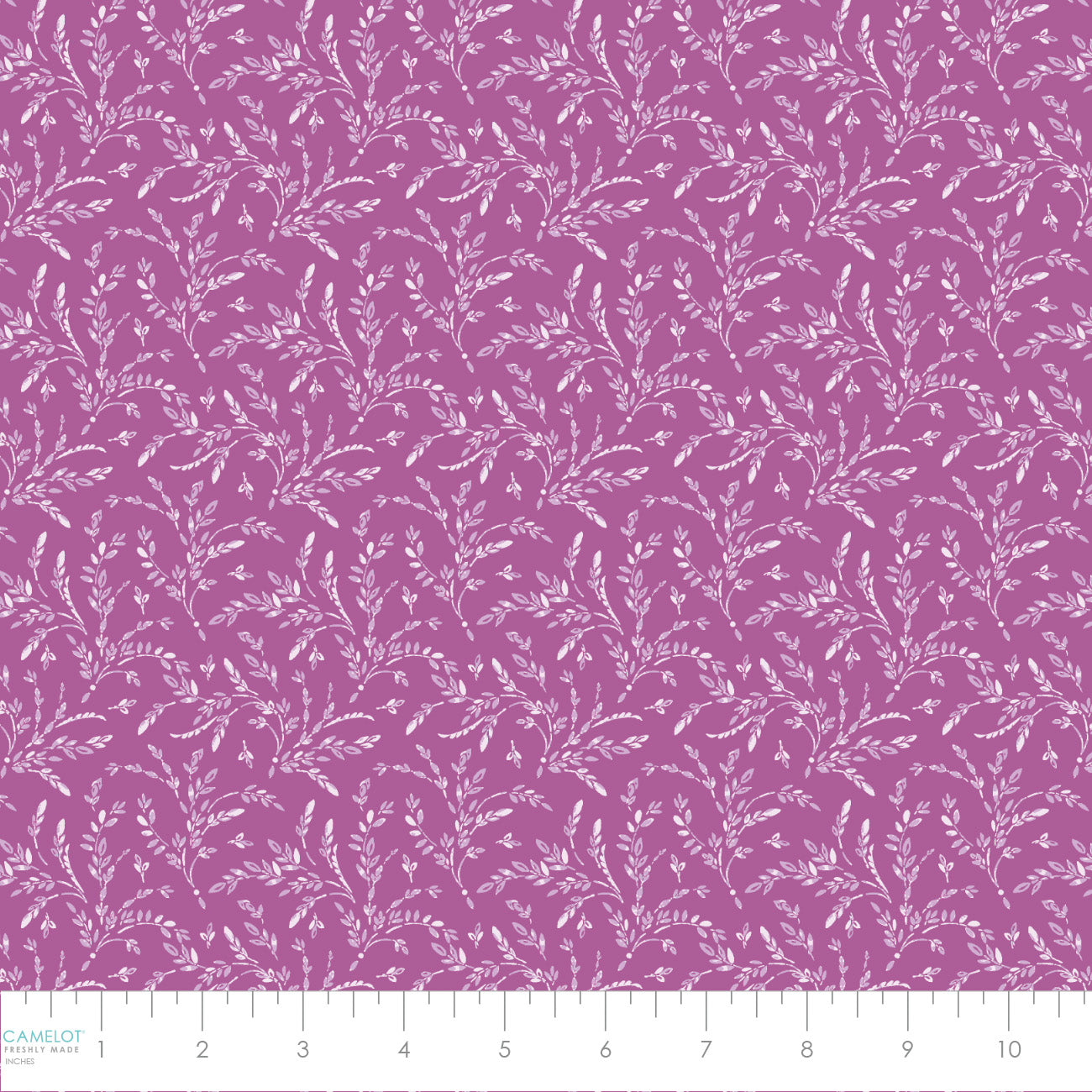 PREORDER ITEM - EXPECTED DECEMBER 2024: Daphne Airy Botanical Purple    21231305-02 Cotton Woven Fabric