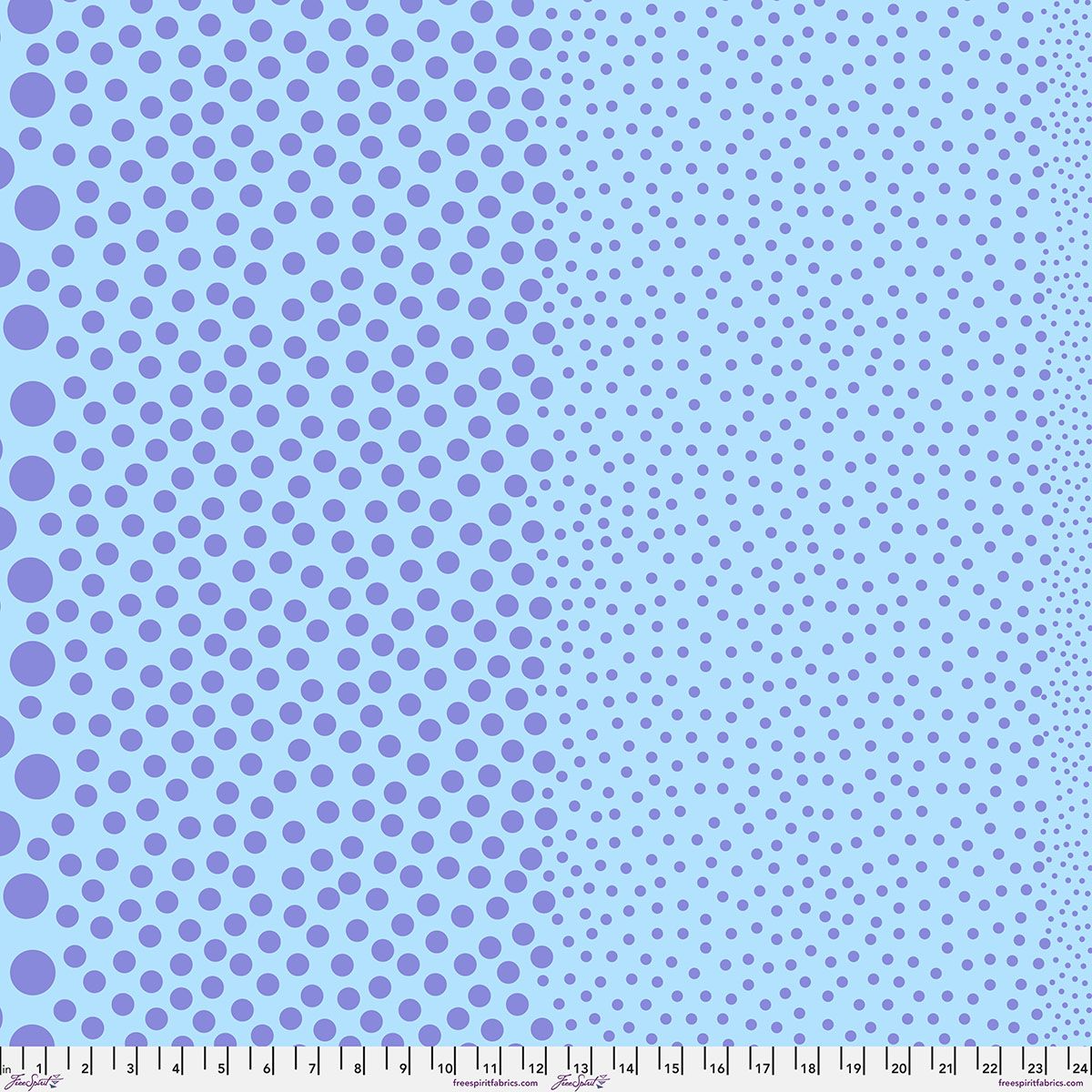 Preorder March 2027: Tula Pink True Colors Sticks and Stones PWTP299.Blurple