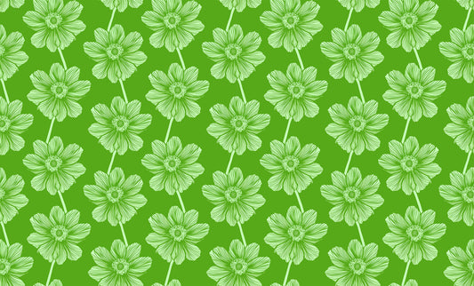 Indelible by Anna Maria Textiles Anemone Grass AMT1000-72C Cotton Woven Fabric