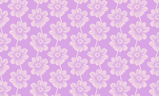 Indelible by Anna Maria Textiles Anemone Lilac AMT1000-83V Cotton Woven Fabric