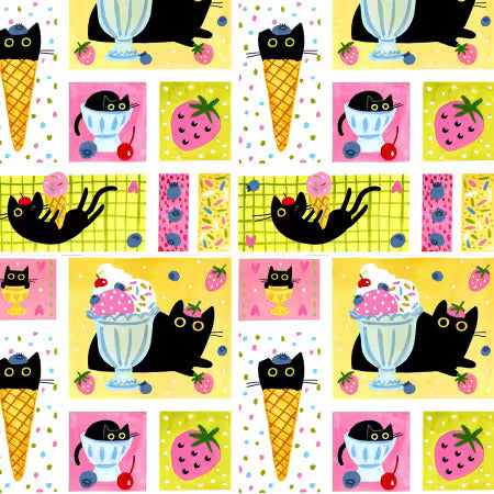 Preorder March 2027: Scoops N'Boops Purrs & Sprinkles White ST-DLW3898WHITE
