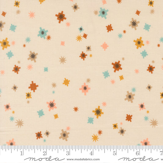 PREORDER ITEM EXPECTED IN JANUARY 2026: Boho Haven by Stephanie Sliwinski of Fancy That Design House Co Artisanal Toss Eggshell    45647.11 Cotton Woven Fabric