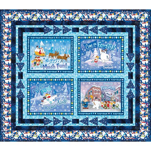 Preorder April 2027: Frosty the Snowman Play with Frosty Quilt Kit
