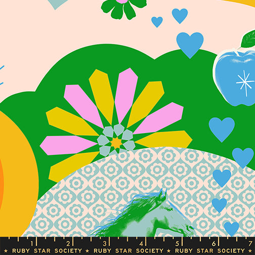 PREORDER ITEM - EXPECTED SEPTEMBER 2025: Best Day Ever by Melody Miller of Ruby Star Society Best Day Ever Verdant    RS0103.13 Cotton Woven Fabric