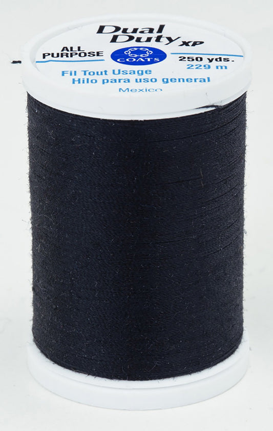 Dual Duty XP All Purpose Polyester Thread Black   S9100900