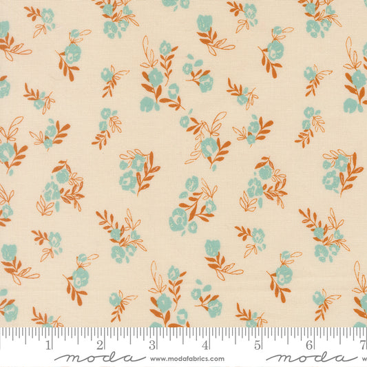 PREORDER ITEM EXPECTED IN JANUARY 2026: Boho Haven by Stephanie Sliwinski of Fancy That Design House Co Branchlet Bud Eggshell 45646.11 Cotton Woven Fabric