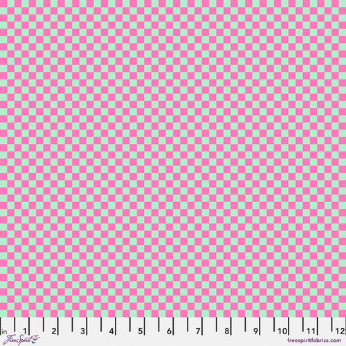 New Arrival: Untamed by Tula Pink Check Please Cosmic PWTP242.COSMIC Cotton Woven Fabric