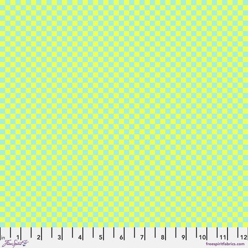 Untamed by Tula Pink Check Please Moonbeam PWTP242.MOONBEAM Cotton Woven Fabric