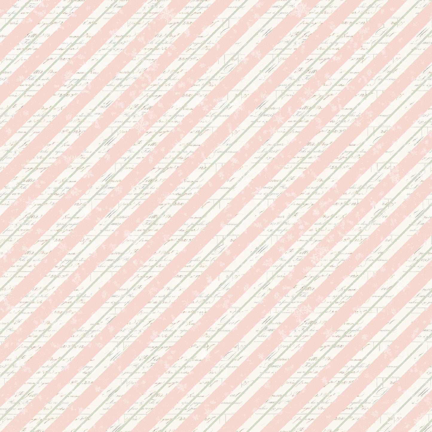 Preorder July 2026: Christmas Magic Bias Stripe Pink 2024-22 by Frank Garcia