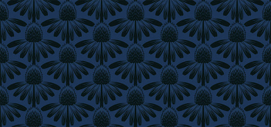 Indelible by Anna Maria Textiles Coneflower Night AMT1001-86L Cotton Woven Fabric