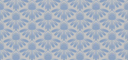 Indelible by Anna Maria Textiles Coneflower Sky AMT1001-90V Cotton Woven Fabric