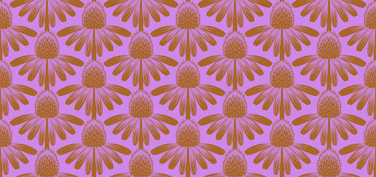 Indelible by Anna Maria Textiles Coneflower Taffy AMT1001-83V Cotton Woven Fabric
