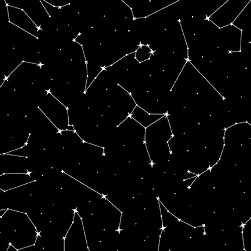 Let’s Glow Crazy Glow Constellation 3957G-99 Cotton Woven Fabric