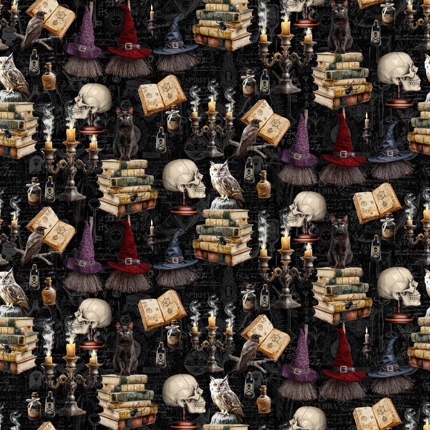 Preorder June 2027: Gathering at Dusk Spooky Library Black 1254-99