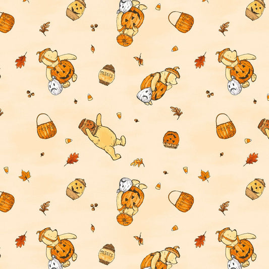 Preorder June 2026: Haunted Acre Wood Leaves Yellow 9134-44 by W. A. Dodge