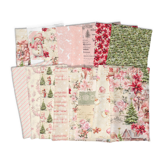 Preorder July 2026: Christmas Magic FY Bundle of 14 fabrics by Frank Garcia