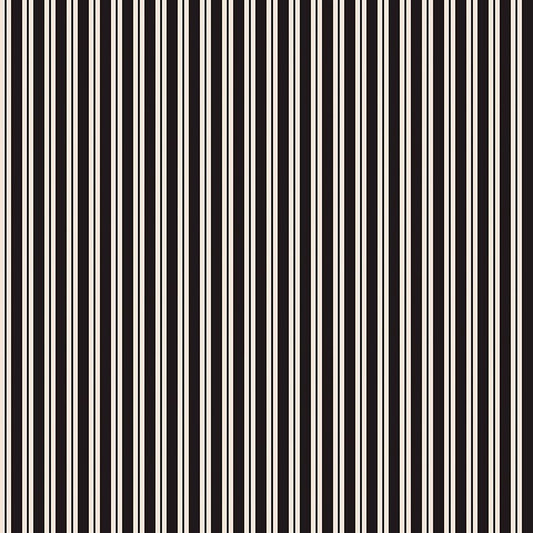 Preorder Apr 2027: Cobweb Cottage Stripes Licorice C19087-LICORICE
