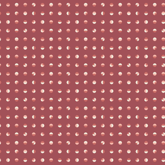 PREORDER ITEM EXPECTED IN JANUARY 2026: American Bold Organic by Frank Lloyd Wright Collection Deep Rust    228697X Cotton Woven Fabric