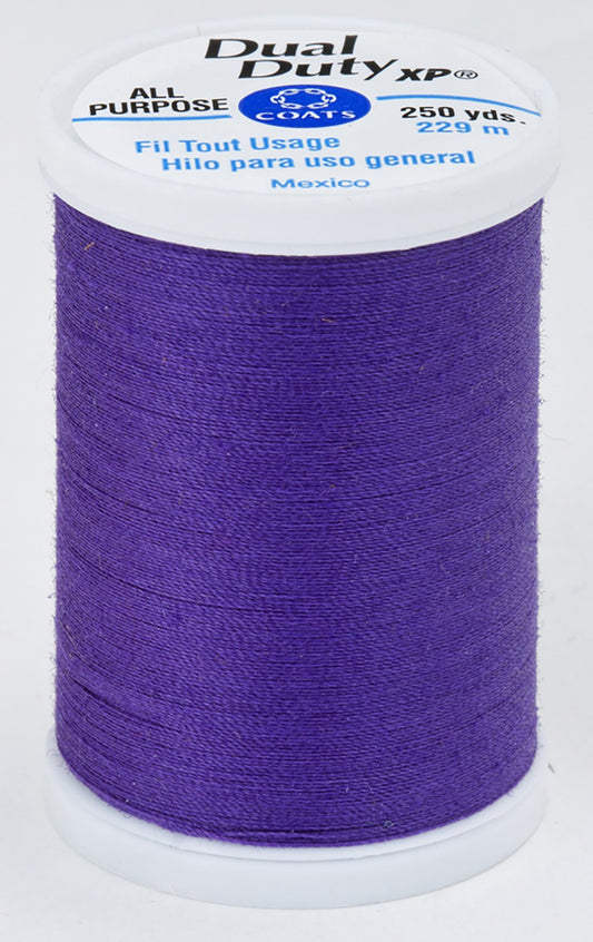 Dual Duty XP All Purpose Polyester Thread Deep Violet   S9103660