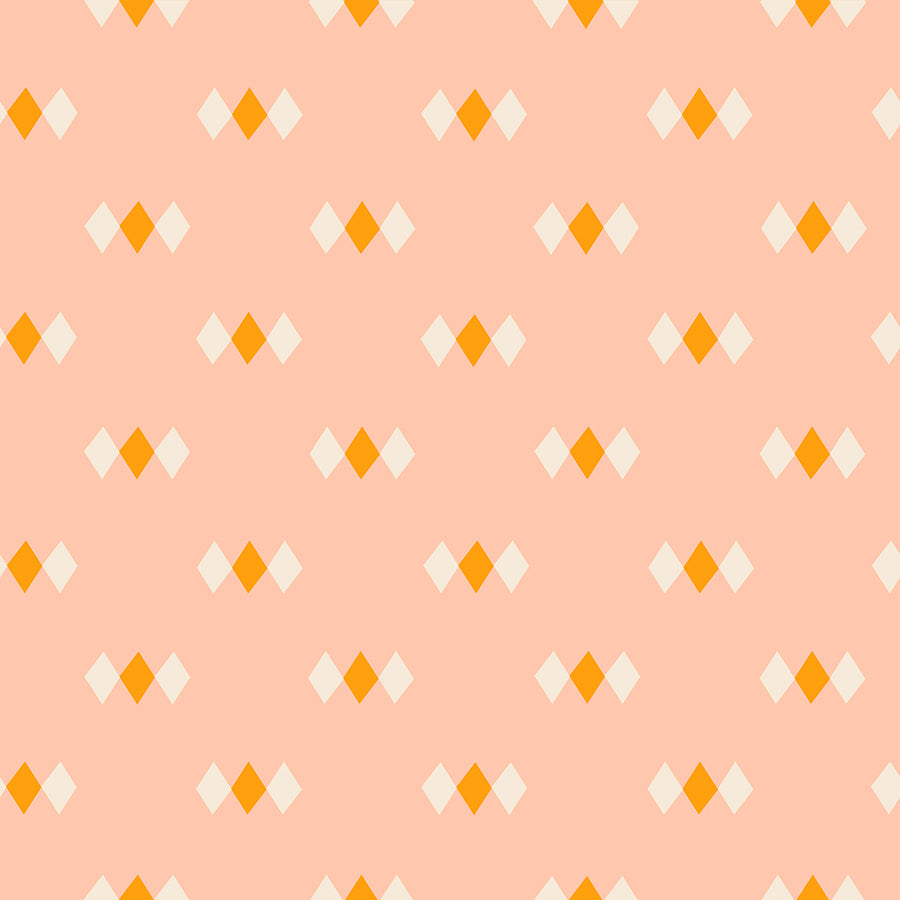 New Arrival: Juicy by Melody Miller of Ruby Star Society Diamonds Peach    RS0093.14 Cotton Woven Fabric