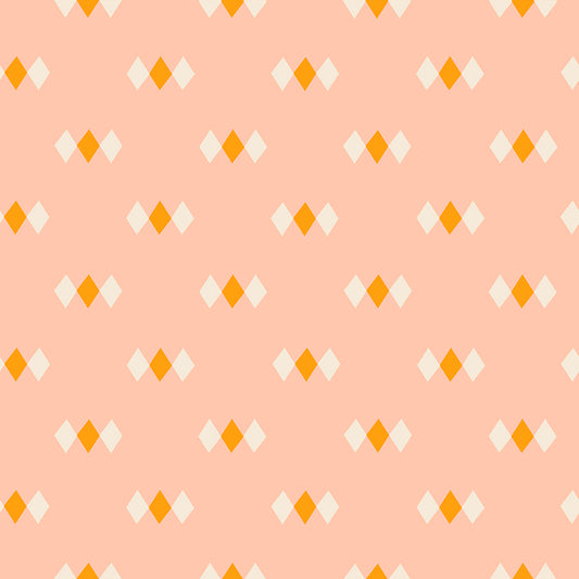 Juicy by Melody Miller of Ruby Star Society Diamonds Peach    RS0093.14 Cotton Woven Fabric