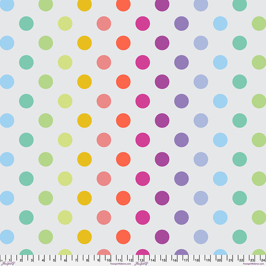 Tula Pink Graywork True Colors Minky Disco Poms Whisper Minky MKTP011.WHISPER