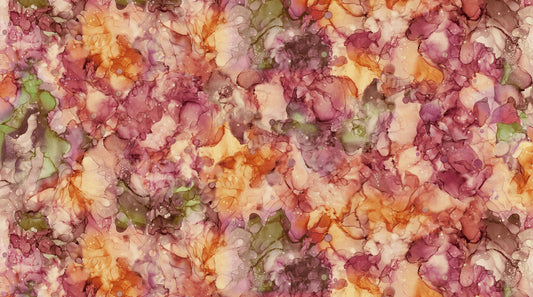 Fluidity Deborah Edwards and Melanie Samra Dried Flowers DP27234-33 Digitally Printed Cotton Woven Fabric