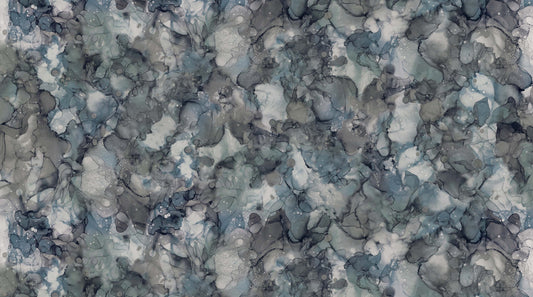 Fluidity Deborah Edwards and Melanie Samra Glacier DP27234-96 Digitally Printed Cotton Woven Fabric