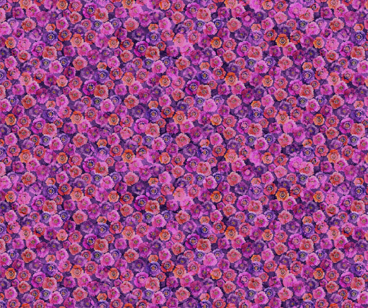 Dragonfly Dance Deborah Edwards and Melanie Samra Purple Pink DP27503-85 Cotton Woven Fabric