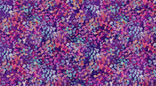 Dragonfly Dance Deborah Edwards and Melanie Samra Purple DP27505-85 Cotton Woven Fabric