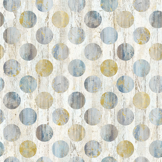 Pedigree by Elisa Genest White Multi DP28027-10 Cotton Woven Fabric