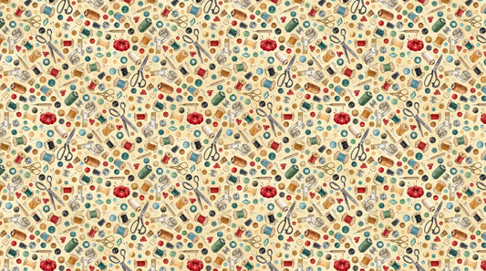 Stonehenge Stitchin by Deborah Edwards DP28344-12 Cotton Woven Fabric