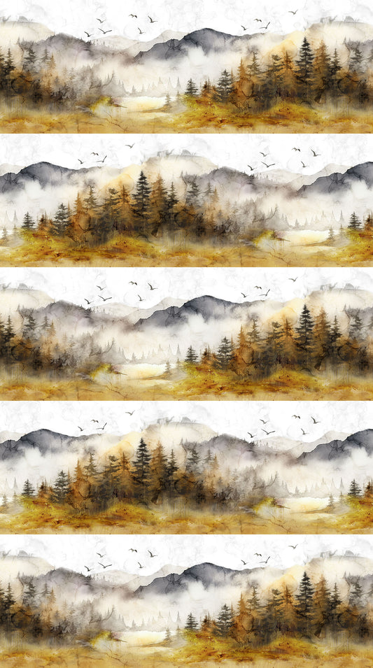 PREORDER ITEM - EXPECTED FEBRUARY 2026: Misty Morning by Deborah Edwards and Melanie Samra DP28648-54 DP28648-54 Cotton Woven Fabric