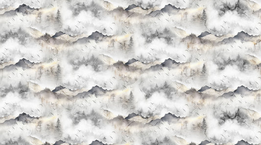 PREORDER ITEM - EXPECTED FEBRUARY 2026: Misty Morning by Deborah Edwards and Melanie Samra DP28649-92 DP28649-92 Cotton Woven Fabric