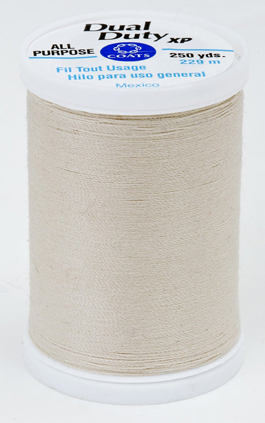 Dual Duty XP All Purpose Polyester Thread Ecru   S9108030