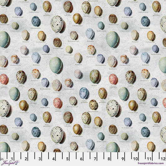 Tim Holtz Eclectic Element Palette Eggs Blue    PWTH285.BLUE Cotton Woven Fabric