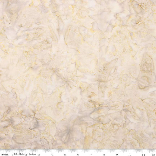 Expressions Batiks Elementals Color Play Mottled Coffee Cream  Cotton Batik  BT21500-133
