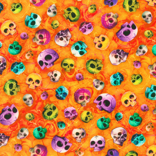 Bright Frights Ember RCCD-23088-285-EMBER Cotton Woven Fabric